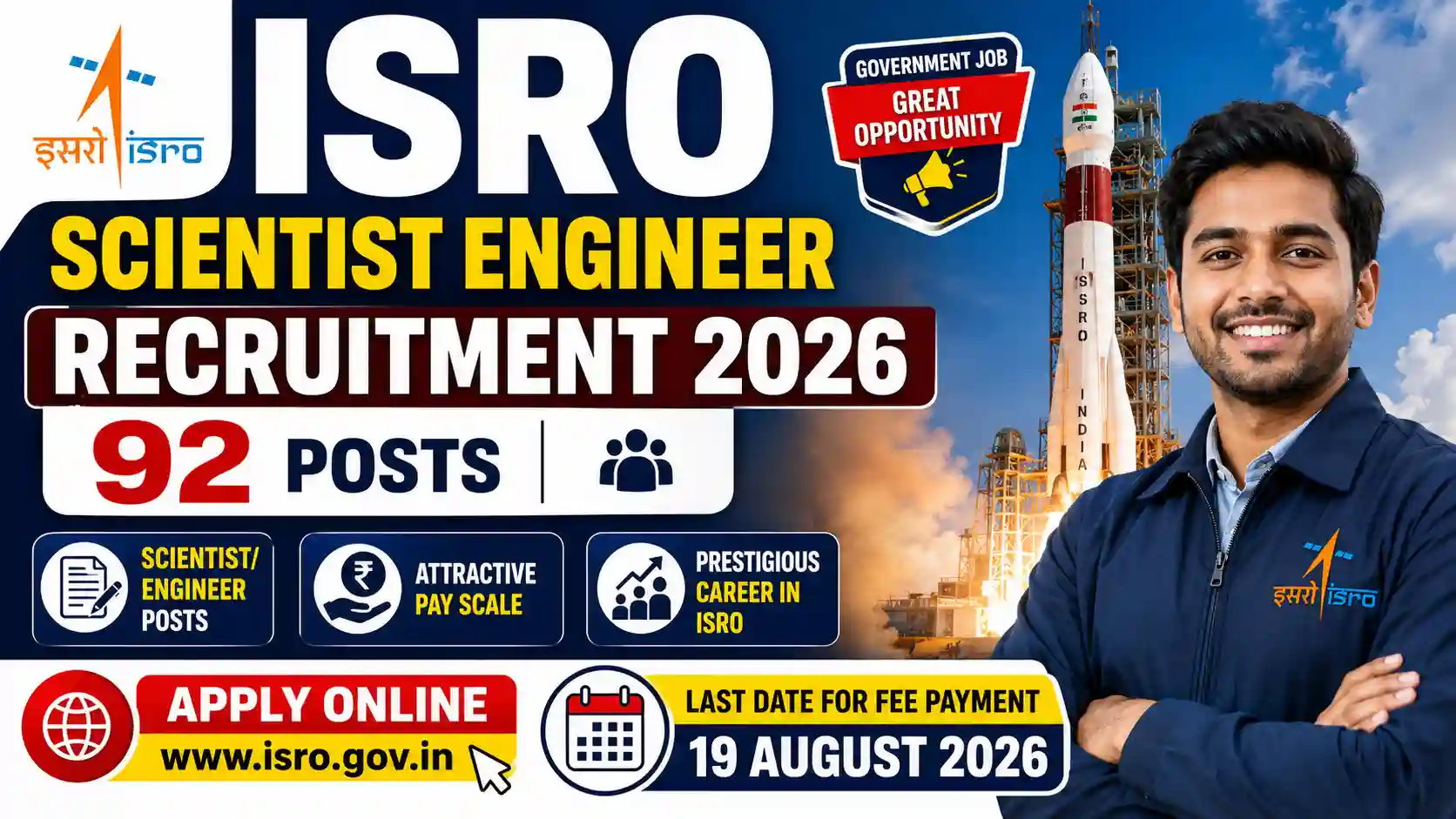 ISRO Scientist Engineer Recruitment 2026