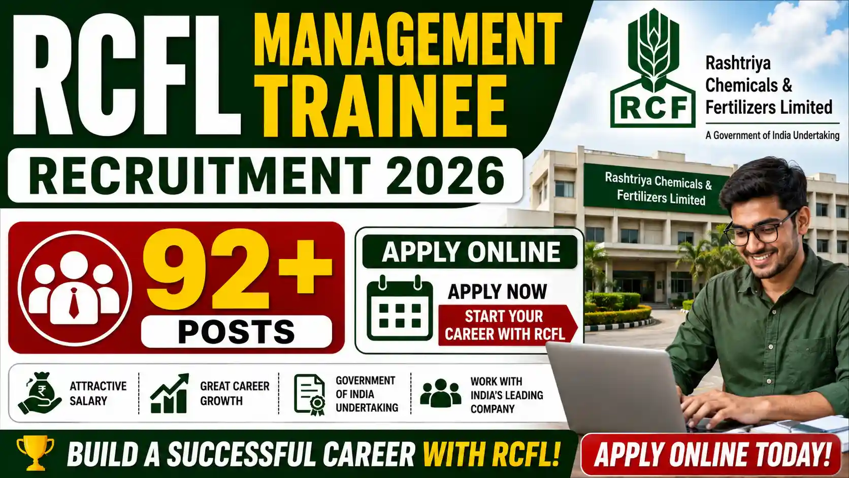 RCFL Management Trainee Recruitment 2026